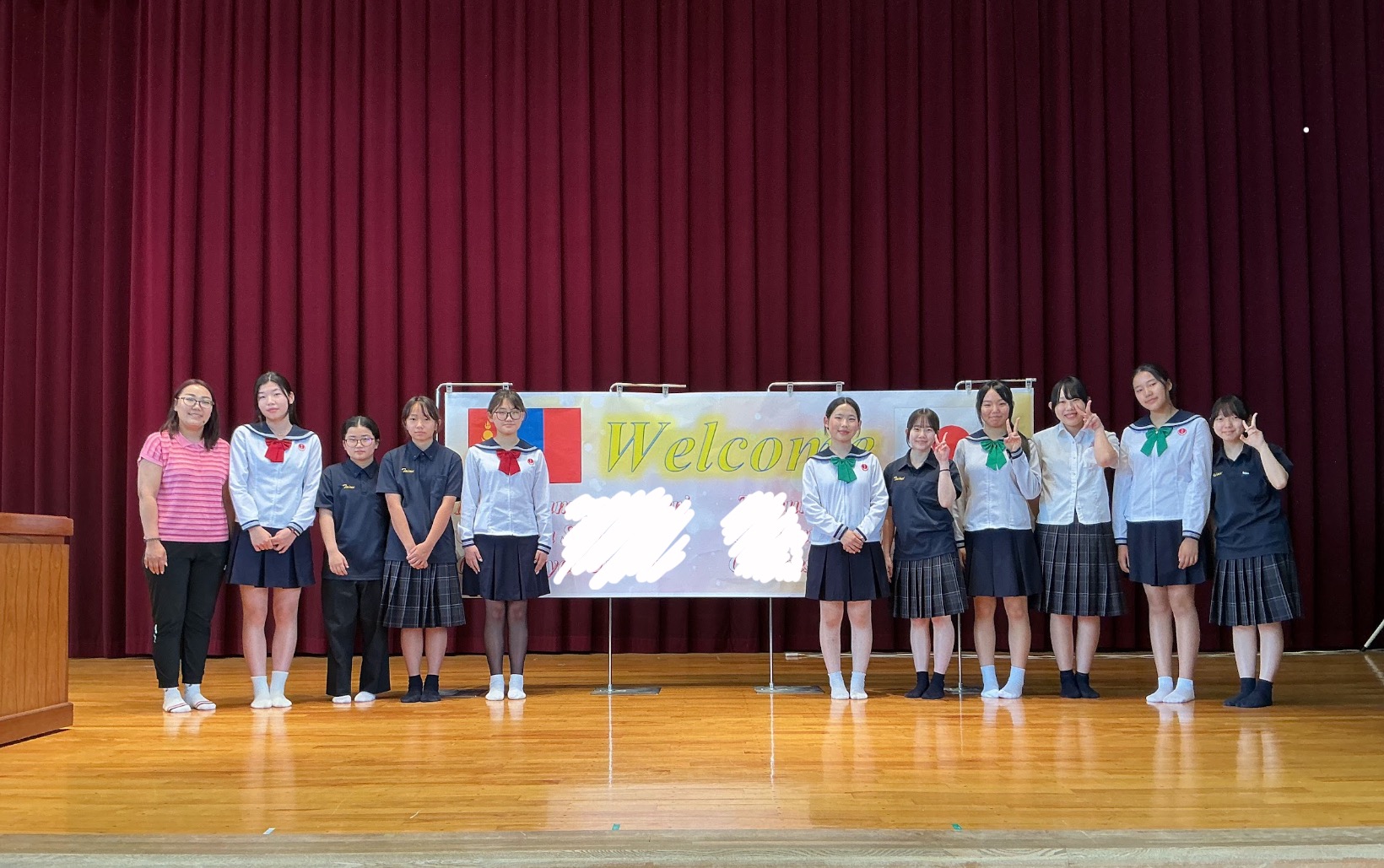 姉妹校☆モンゴルより留学生来校！